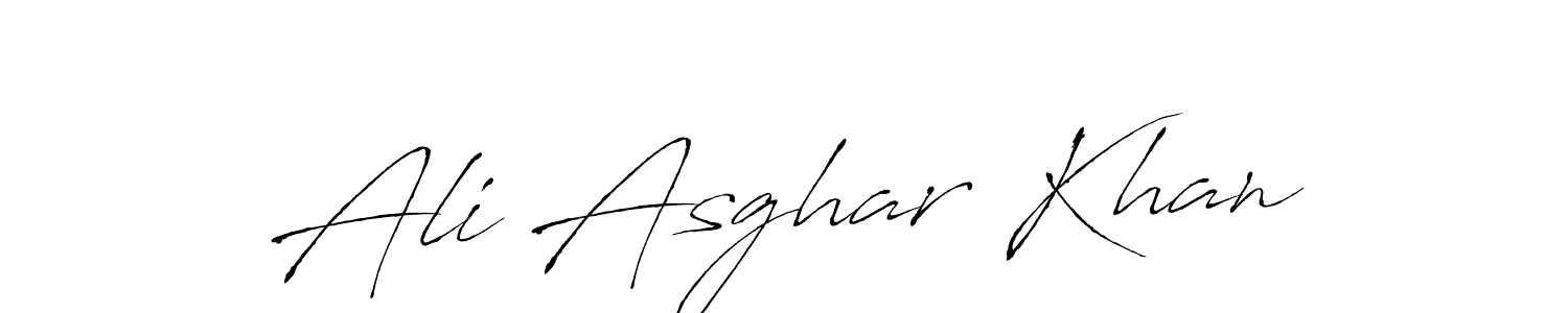 It looks lik you need a new signature style for name Ali Asghar Khan. Design unique handwritten (Antro_Vectra) signature with our free signature maker in just a few clicks. Ali Asghar Khan signature style 6 images and pictures png