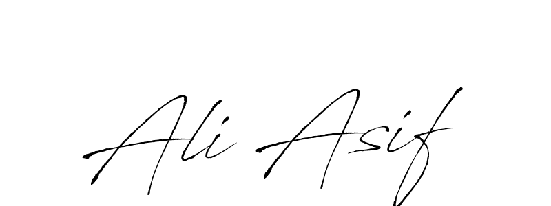 You should practise on your own different ways (Antro_Vectra) to write your name (Ali Asif) in signature. don't let someone else do it for you. Ali Asif signature style 6 images and pictures png