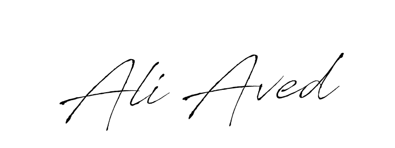 Use a signature maker to create a handwritten signature online. With this signature software, you can design (Antro_Vectra) your own signature for name Ali Aved. Ali Aved signature style 6 images and pictures png