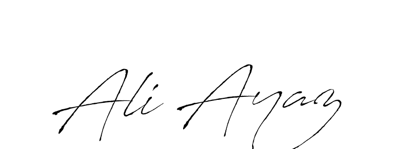 Design your own signature with our free online signature maker. With this signature software, you can create a handwritten (Antro_Vectra) signature for name Ali Ayaz. Ali Ayaz signature style 6 images and pictures png