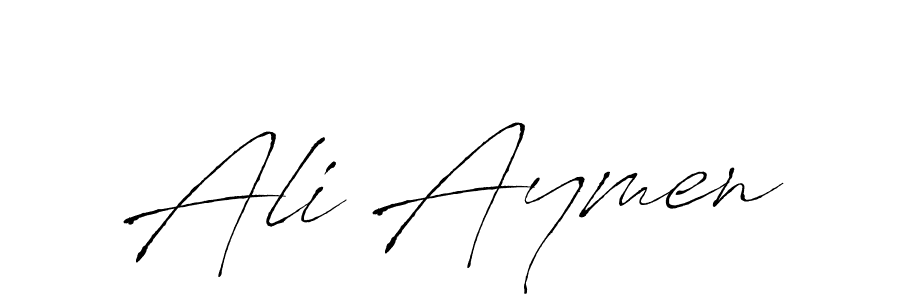 Use a signature maker to create a handwritten signature online. With this signature software, you can design (Antro_Vectra) your own signature for name Ali Aymen. Ali Aymen signature style 6 images and pictures png