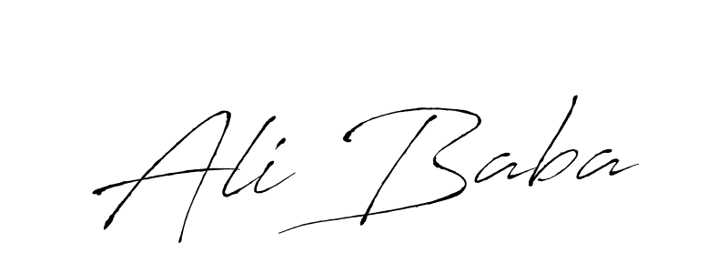 Design your own signature with our free online signature maker. With this signature software, you can create a handwritten (Antro_Vectra) signature for name Ali Baba. Ali Baba signature style 6 images and pictures png