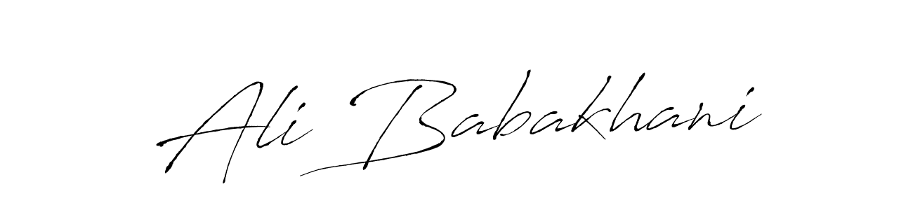 Make a beautiful signature design for name Ali Babakhani. Use this online signature maker to create a handwritten signature for free. Ali Babakhani signature style 6 images and pictures png