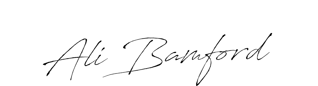 Make a beautiful signature design for name Ali Bamford. With this signature (Antro_Vectra) style, you can create a handwritten signature for free. Ali Bamford signature style 6 images and pictures png