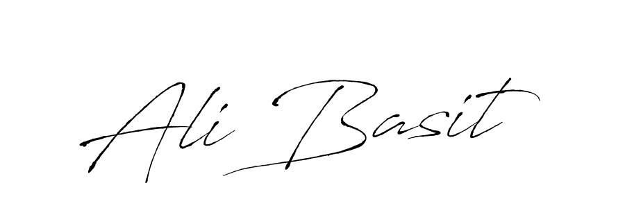 Also we have Ali Basit name is the best signature style. Create professional handwritten signature collection using Antro_Vectra autograph style. Ali Basit signature style 6 images and pictures png