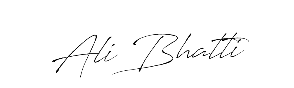 The best way (Antro_Vectra) to make a short signature is to pick only two or three words in your name. The name Ali Bhatti include a total of six letters. For converting this name. Ali Bhatti signature style 6 images and pictures png