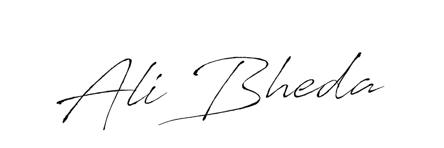 Also we have Ali Bheda name is the best signature style. Create professional handwritten signature collection using Antro_Vectra autograph style. Ali Bheda signature style 6 images and pictures png