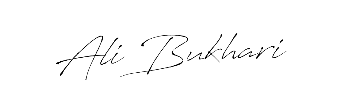 Similarly Antro_Vectra is the best handwritten signature design. Signature creator online .You can use it as an online autograph creator for name Ali Bukhari. Ali Bukhari signature style 6 images and pictures png