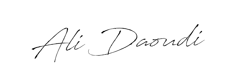 You should practise on your own different ways (Antro_Vectra) to write your name (Ali Daoudi) in signature. don't let someone else do it for you. Ali Daoudi signature style 6 images and pictures png