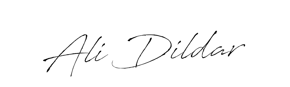 Use a signature maker to create a handwritten signature online. With this signature software, you can design (Antro_Vectra) your own signature for name Ali Dildar. Ali Dildar signature style 6 images and pictures png