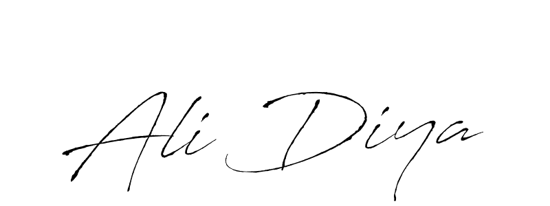 if you are searching for the best signature style for your name Ali Diya. so please give up your signature search. here we have designed multiple signature styles  using Antro_Vectra. Ali Diya signature style 6 images and pictures png