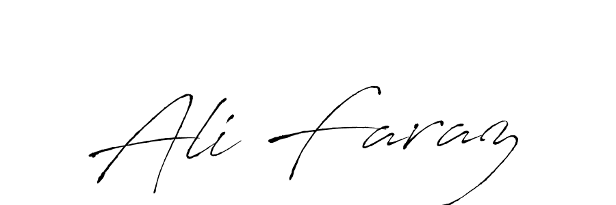 Similarly Antro_Vectra is the best handwritten signature design. Signature creator online .You can use it as an online autograph creator for name Ali Faraz. Ali Faraz signature style 6 images and pictures png