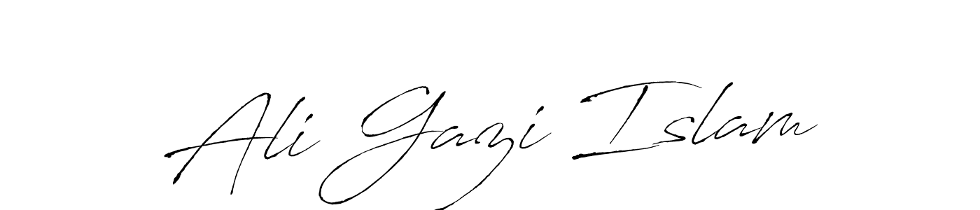 You should practise on your own different ways (Antro_Vectra) to write your name (Ali Gazi Islam) in signature. don't let someone else do it for you. Ali Gazi Islam signature style 6 images and pictures png