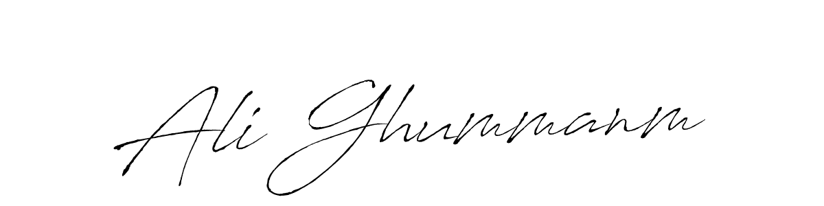 It looks lik you need a new signature style for name Ali Ghummanm. Design unique handwritten (Antro_Vectra) signature with our free signature maker in just a few clicks. Ali Ghummanm signature style 6 images and pictures png