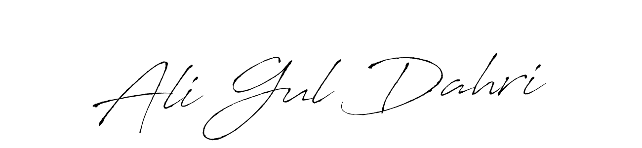 Make a short Ali Gul Dahri signature style. Manage your documents anywhere anytime using Antro_Vectra. Create and add eSignatures, submit forms, share and send files easily. Ali Gul Dahri signature style 6 images and pictures png