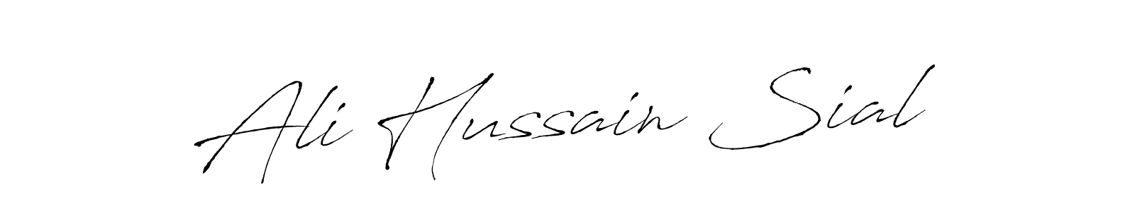 How to make Ali Hussain Sial signature? Antro_Vectra is a professional autograph style. Create handwritten signature for Ali Hussain Sial name. Ali Hussain Sial signature style 6 images and pictures png