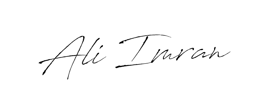 Design your own signature with our free online signature maker. With this signature software, you can create a handwritten (Antro_Vectra) signature for name Ali Imran. Ali Imran signature style 6 images and pictures png