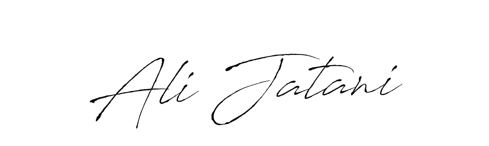 You should practise on your own different ways (Antro_Vectra) to write your name (Ali Jatani) in signature. don't let someone else do it for you. Ali Jatani signature style 6 images and pictures png