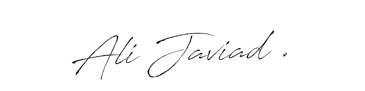 This is the best signature style for the Ali Javiad . name. Also you like these signature font (Antro_Vectra). Mix name signature. Ali Javiad . signature style 6 images and pictures png