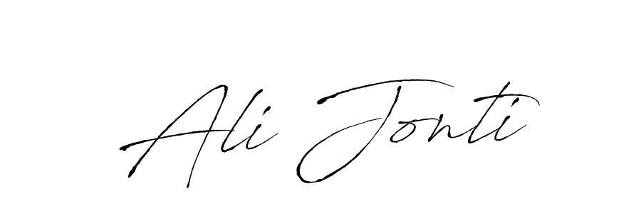 Antro_Vectra is a professional signature style that is perfect for those who want to add a touch of class to their signature. It is also a great choice for those who want to make their signature more unique. Get Ali Jonti name to fancy signature for free. Ali Jonti signature style 6 images and pictures png