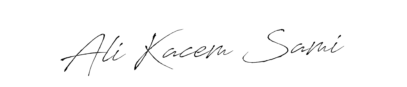 Here are the top 10 professional signature styles for the name Ali Kacem Sami. These are the best autograph styles you can use for your name. Ali Kacem Sami signature style 6 images and pictures png