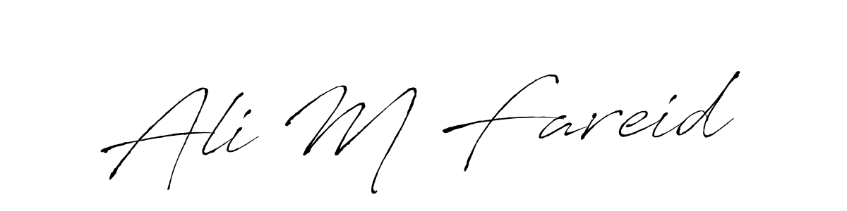 This is the best signature style for the Ali M Fareid name. Also you like these signature font (Antro_Vectra). Mix name signature. Ali M Fareid signature style 6 images and pictures png