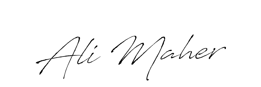 This is the best signature style for the Ali Maher name. Also you like these signature font (Antro_Vectra). Mix name signature. Ali Maher signature style 6 images and pictures png