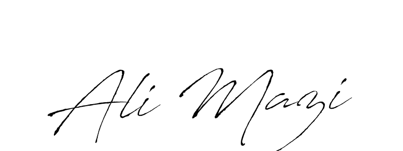 Create a beautiful signature design for name Ali Mazi. With this signature (Antro_Vectra) fonts, you can make a handwritten signature for free. Ali Mazi signature style 6 images and pictures png