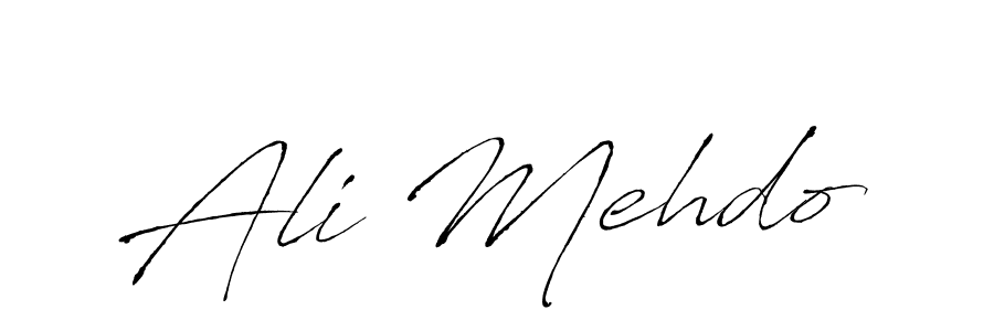 Design your own signature with our free online signature maker. With this signature software, you can create a handwritten (Antro_Vectra) signature for name Ali Mehdo. Ali Mehdo signature style 6 images and pictures png