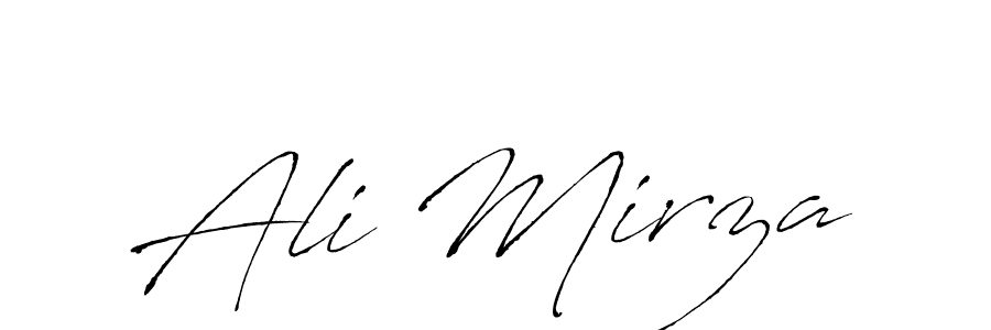 You should practise on your own different ways (Antro_Vectra) to write your name (Ali Mirza) in signature. don't let someone else do it for you. Ali Mirza signature style 6 images and pictures png