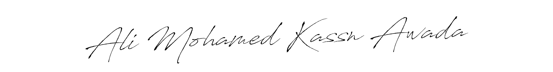 Make a short Ali Mohamed Kassn Awada signature style. Manage your documents anywhere anytime using Antro_Vectra. Create and add eSignatures, submit forms, share and send files easily. Ali Mohamed Kassn Awada signature style 6 images and pictures png