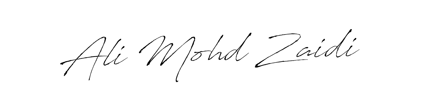 You can use this online signature creator to create a handwritten signature for the name Ali Mohd Zaidi. This is the best online autograph maker. Ali Mohd Zaidi signature style 6 images and pictures png