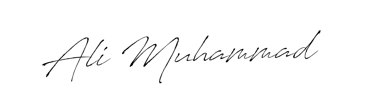 Design your own signature with our free online signature maker. With this signature software, you can create a handwritten (Antro_Vectra) signature for name Ali Muhammad. Ali Muhammad signature style 6 images and pictures png