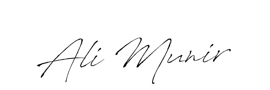 Similarly Antro_Vectra is the best handwritten signature design. Signature creator online .You can use it as an online autograph creator for name Ali Munir. Ali Munir signature style 6 images and pictures png