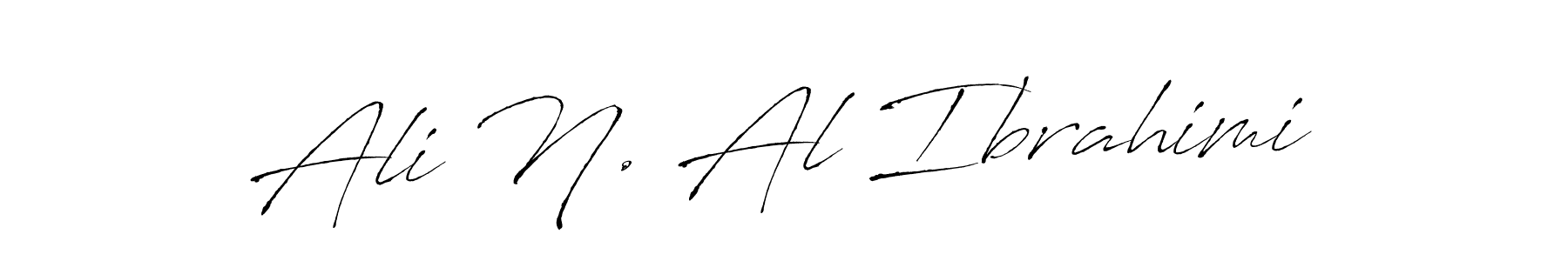 Best and Professional Signature Style for Ali N. Al Ibrahimi. Antro_Vectra Best Signature Style Collection. Ali N. Al Ibrahimi signature style 6 images and pictures png