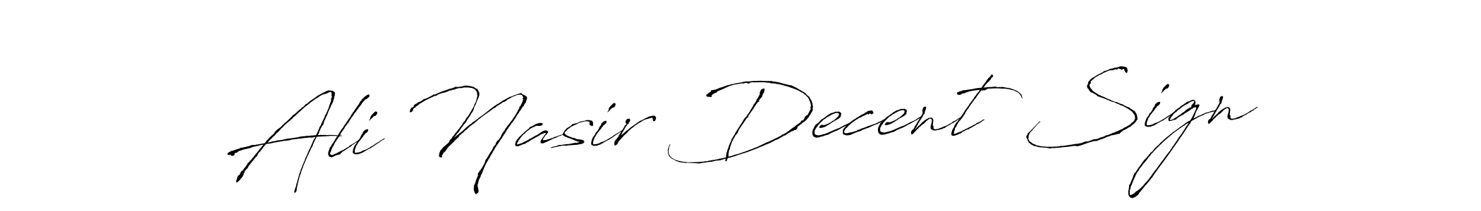 Make a short Ali Nasir Decent Sign signature style. Manage your documents anywhere anytime using Antro_Vectra. Create and add eSignatures, submit forms, share and send files easily. Ali Nasir Decent Sign signature style 6 images and pictures png