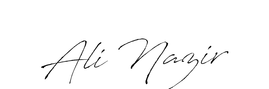 Once you've used our free online signature maker to create your best signature Antro_Vectra style, it's time to enjoy all of the benefits that Ali Nazir name signing documents. Ali Nazir signature style 6 images and pictures png