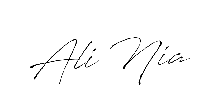 Make a beautiful signature design for name Ali Nia. Use this online signature maker to create a handwritten signature for free. Ali Nia signature style 6 images and pictures png
