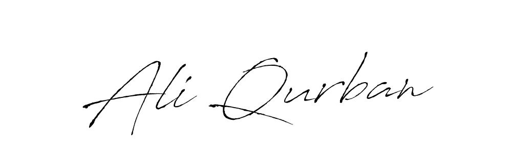 Create a beautiful signature design for name Ali Qurban. With this signature (Antro_Vectra) fonts, you can make a handwritten signature for free. Ali Qurban signature style 6 images and pictures png