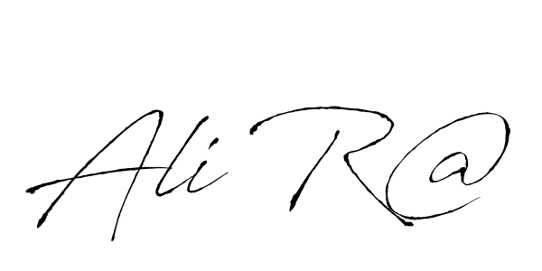 Create a beautiful signature design for name Ali R@. With this signature (Antro_Vectra) fonts, you can make a handwritten signature for free. Ali R@ signature style 6 images and pictures png