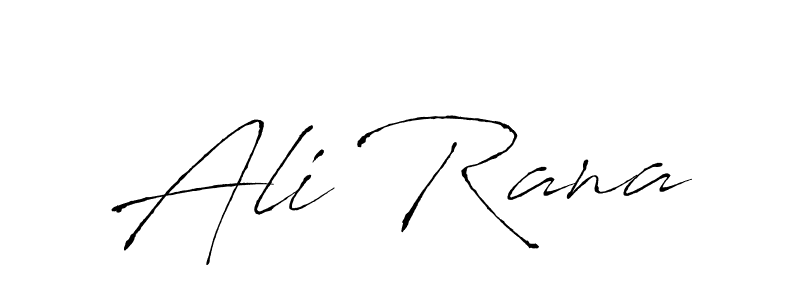 How to make Ali Rana signature? Antro_Vectra is a professional autograph style. Create handwritten signature for Ali Rana name. Ali Rana signature style 6 images and pictures png