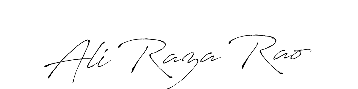Create a beautiful signature design for name Ali Raza Rao. With this signature (Antro_Vectra) fonts, you can make a handwritten signature for free. Ali Raza Rao signature style 6 images and pictures png