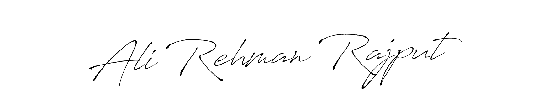 Also we have Ali Rehman Rajput name is the best signature style. Create professional handwritten signature collection using Antro_Vectra autograph style. Ali Rehman Rajput signature style 6 images and pictures png