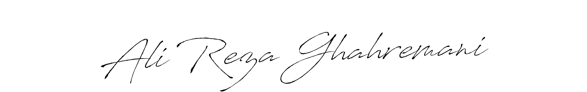 You should practise on your own different ways (Antro_Vectra) to write your name (Ali Reza Ghahremani) in signature. don't let someone else do it for you. Ali Reza Ghahremani signature style 6 images and pictures png