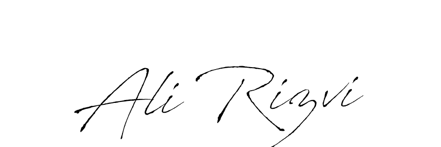 You should practise on your own different ways (Antro_Vectra) to write your name (Ali Rizvi) in signature. don't let someone else do it for you. Ali Rizvi signature style 6 images and pictures png
