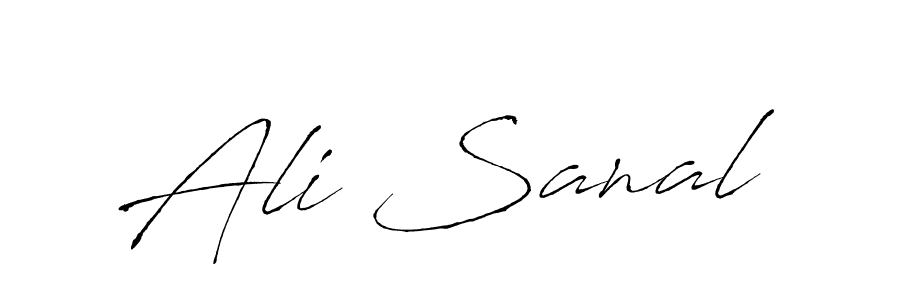 Antro_Vectra is a professional signature style that is perfect for those who want to add a touch of class to their signature. It is also a great choice for those who want to make their signature more unique. Get Ali Sanal name to fancy signature for free. Ali Sanal signature style 6 images and pictures png