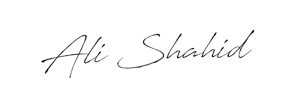 You can use this online signature creator to create a handwritten signature for the name Ali Shahid. This is the best online autograph maker. Ali Shahid signature style 6 images and pictures png