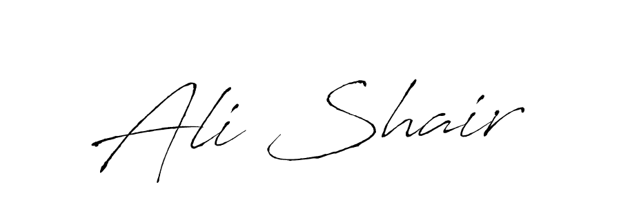 Also we have Ali Shair name is the best signature style. Create professional handwritten signature collection using Antro_Vectra autograph style. Ali Shair signature style 6 images and pictures png