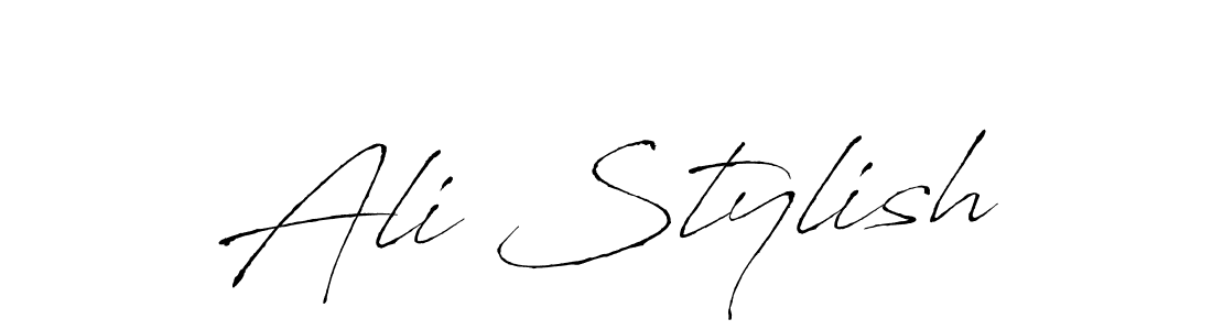 Also You can easily find your signature by using the search form. We will create Ali Stylish name handwritten signature images for you free of cost using Antro_Vectra sign style. Ali Stylish signature style 6 images and pictures png