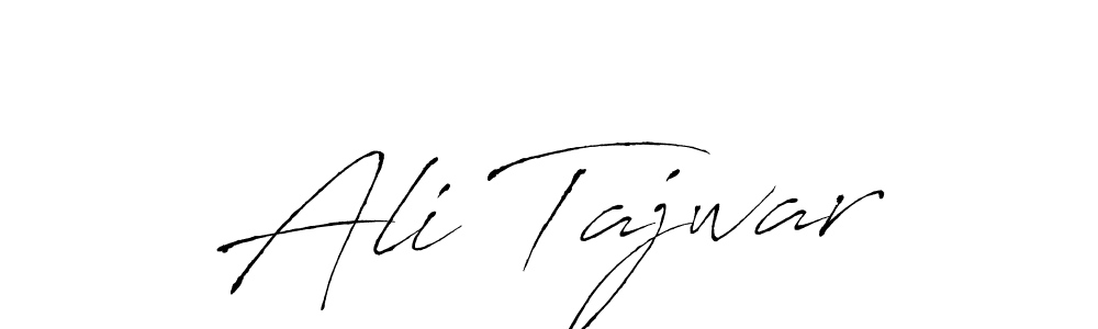 Ali Tajwar stylish signature style. Best Handwritten Sign (Antro_Vectra) for my name. Handwritten Signature Collection Ideas for my name Ali Tajwar. Ali Tajwar signature style 6 images and pictures png